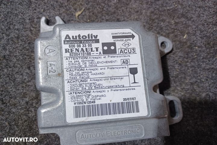 Calculator airbag 606083300 8200410188 Renault Kangoo 1 [facelift] [2 - 4