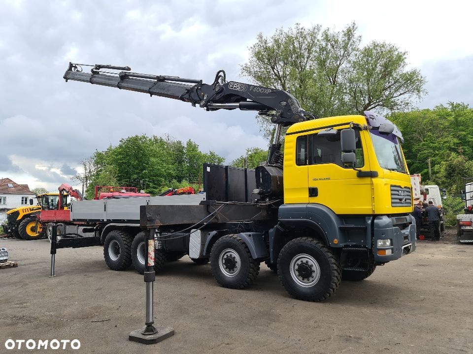 MAN 8x8 HDS FASSI 600 Energetyka Dźwig 16 ton
