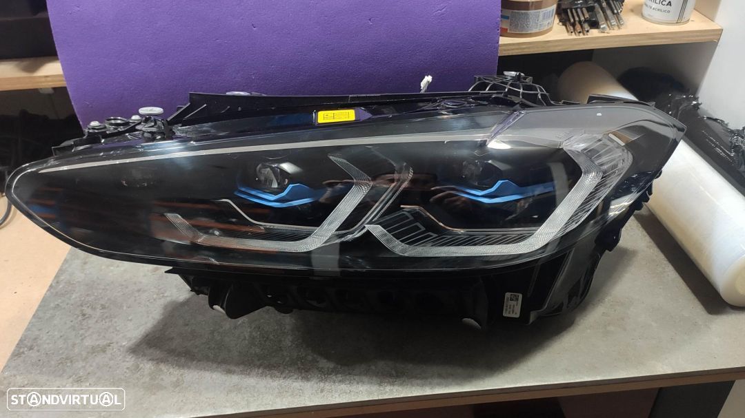 farol esquerdo Laser BMW série 4 G22 + G82 5A19367 - 1