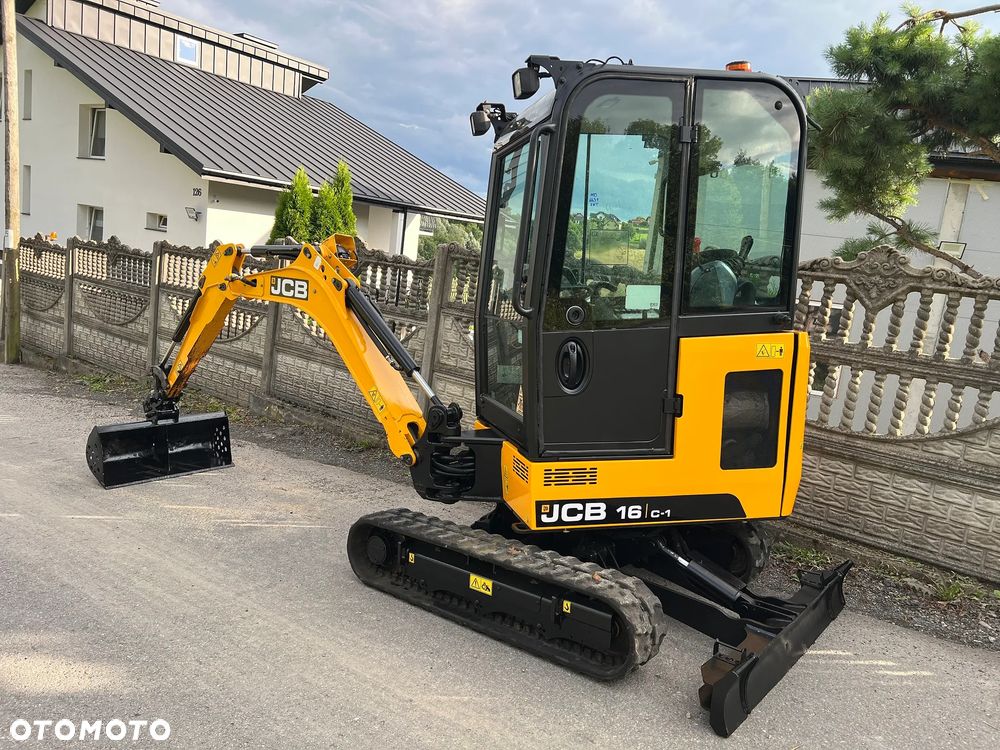 JCB 16c-1 | Minikoparka JCB 16 C-1 | 2 Tony | Rozsuwane Gąsienice | JAK NOWA | Mini Koparka | 16c1 | - 12