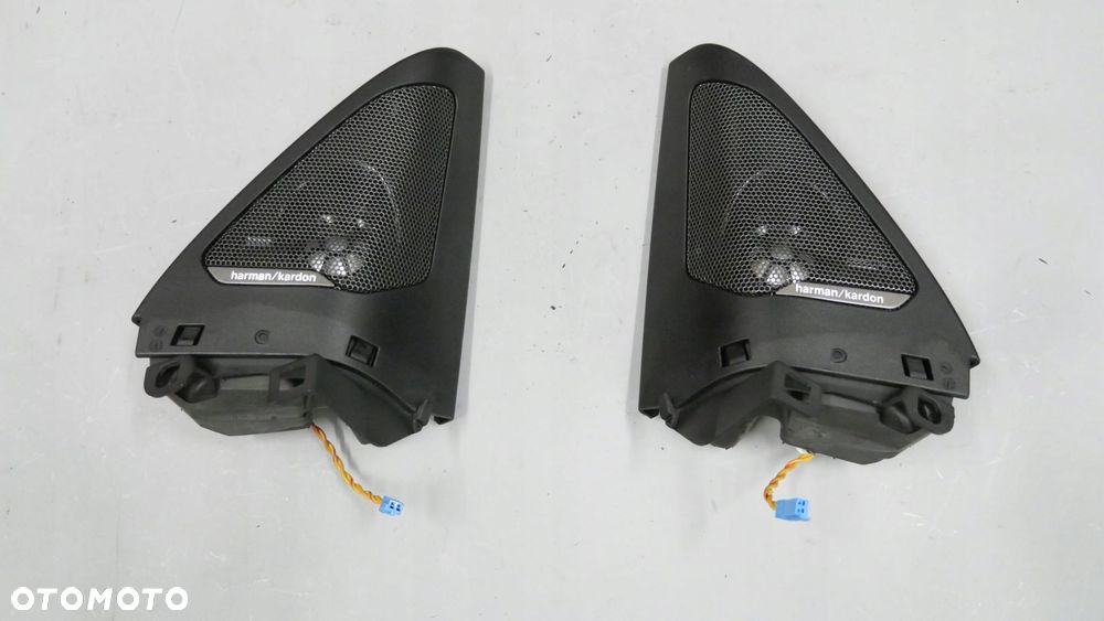bmw f44 nagłośnienie harman kardon wzmacniacz głośniki wiązka półka komplet - 7