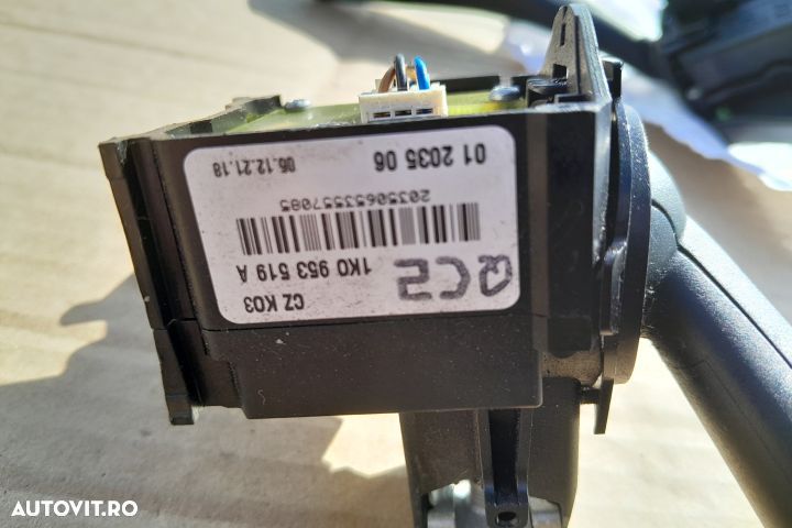 Maneta stergatoare parbriz si luneta cu BC 1K0953519A 1K0953519A Volk - 3