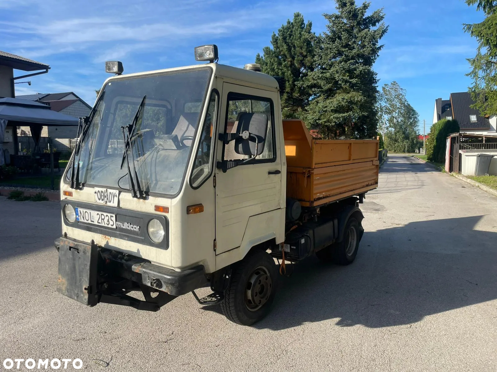 Multicar m 26 4x4 pług zamiatarka piaskarka - 2