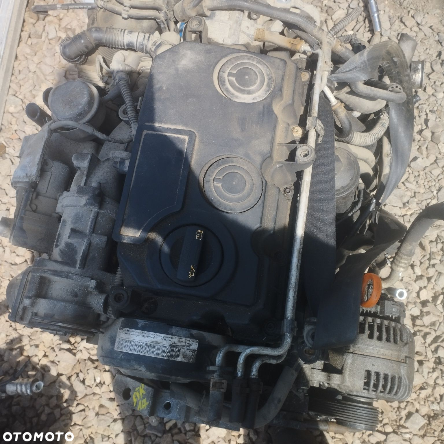 Volkswagen caddy seat audi kompletny silnik 1.9 tdi BSU GWARANCJA - 2