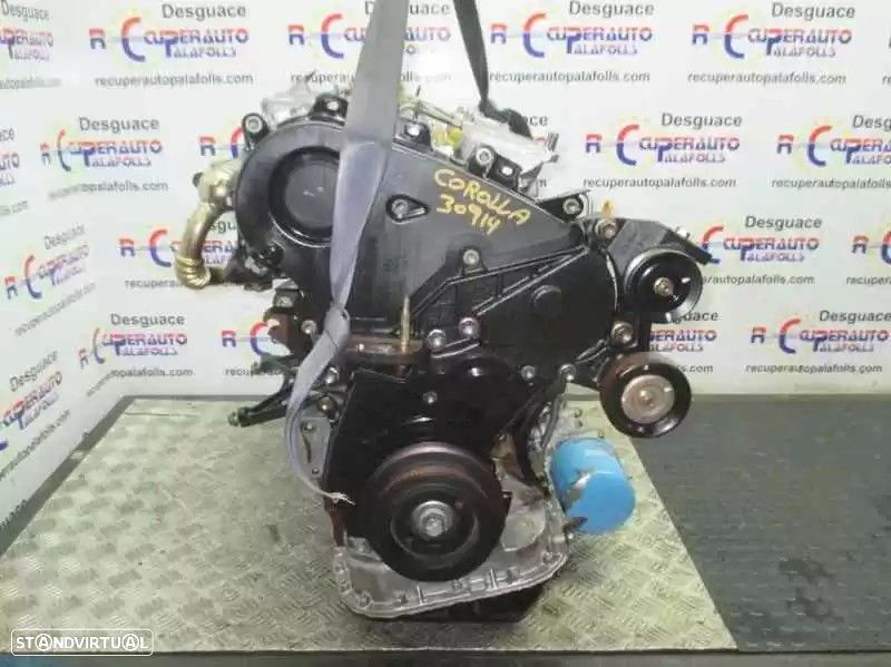 MOTOR COMPLETO TOYOTA COROLLA 2003 -1CD-FTV - 1