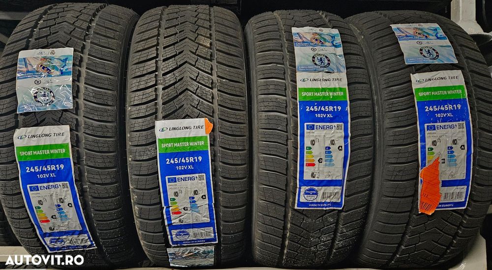 245/45 R19, 102Vxl, LINGLONG (Serbia), Anvelope iarna M+, Aderenta A - 1