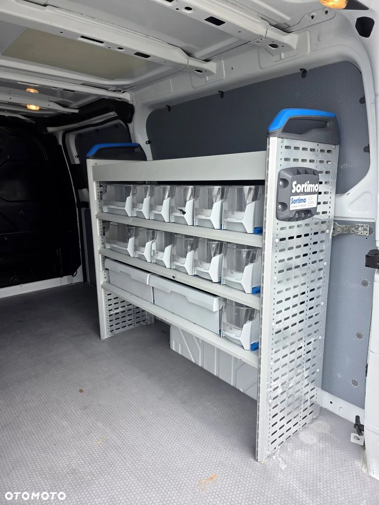 Ford TRANSIT CUSTOM 2,0 TDCI 130 KONNY DŁUGI L2H1 KLIMA ZABUDOWA WARSZTATOWA SORTIMO 156T/KM PRZEBIEGU GWARNCJA - 30