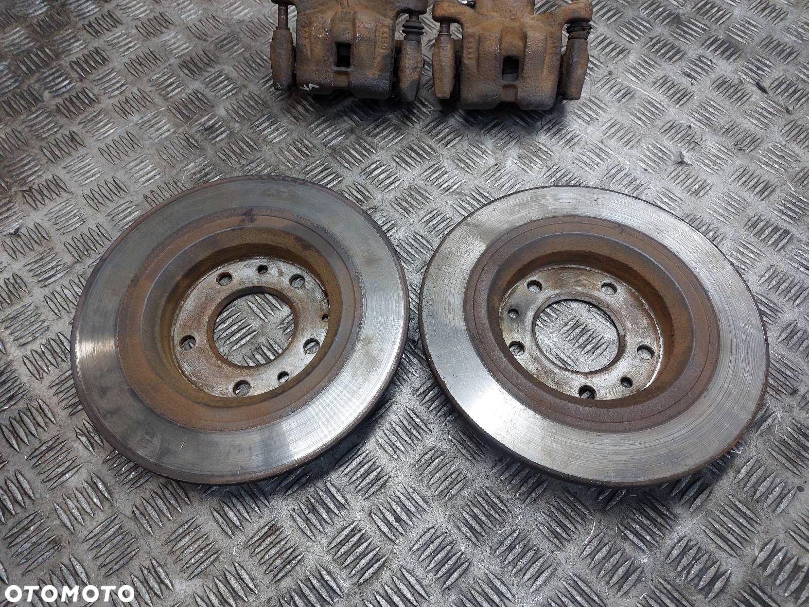 TARCZE HAMULCOWE TYŁ + KLOCKI + ZACISKI MAZDA 6 I GG GY - 2