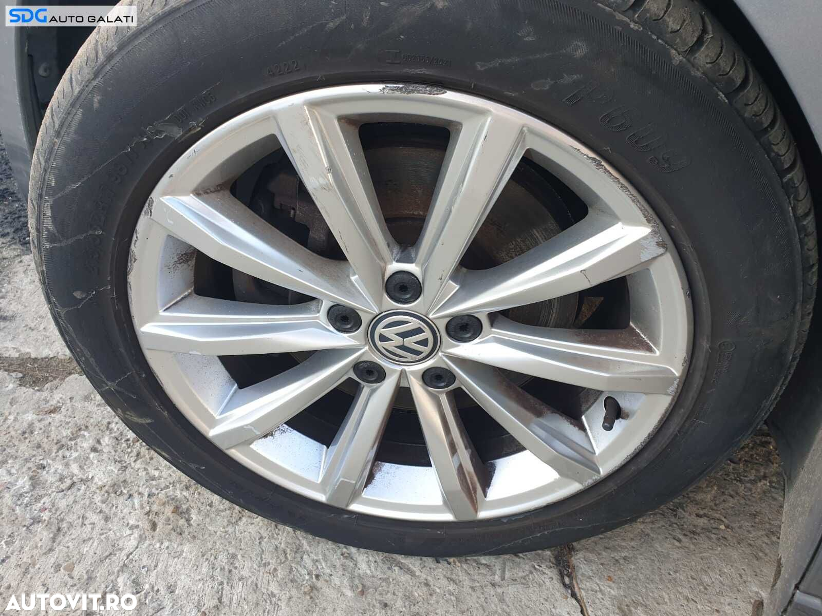 Set 4 Jante Roti Aliaj 215 55 17 R17 Helsinki 5x112 Volkswagen Passat B7 2010 - 2015 [C3931] - 3