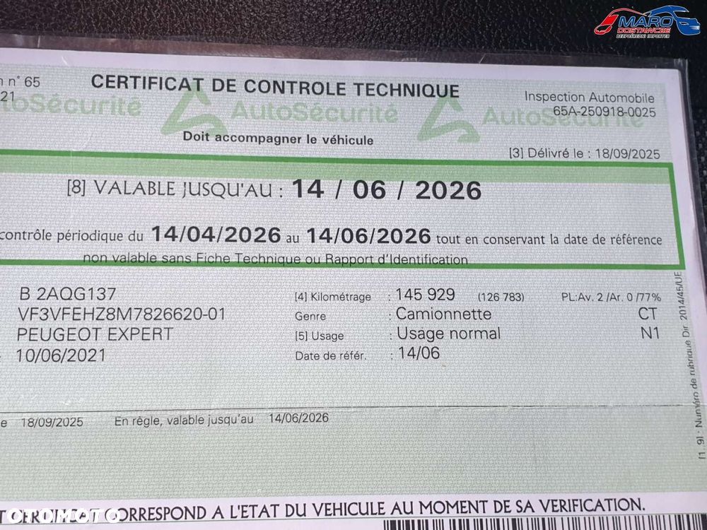 Peugeot EXPERT L2H1 AUTOMAT 2,0D  180KM - 33