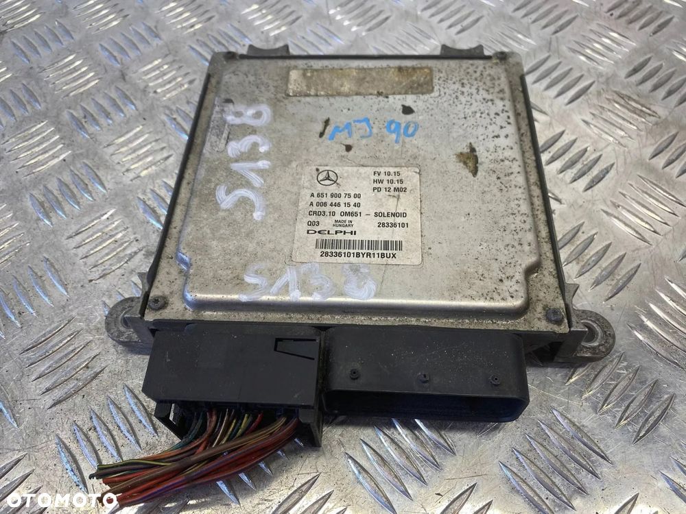 STEROWNIK KOMPUTER SILNIKA MODUŁ MERCEDES W212 W211 A6519007500 A0064461540 - 1
