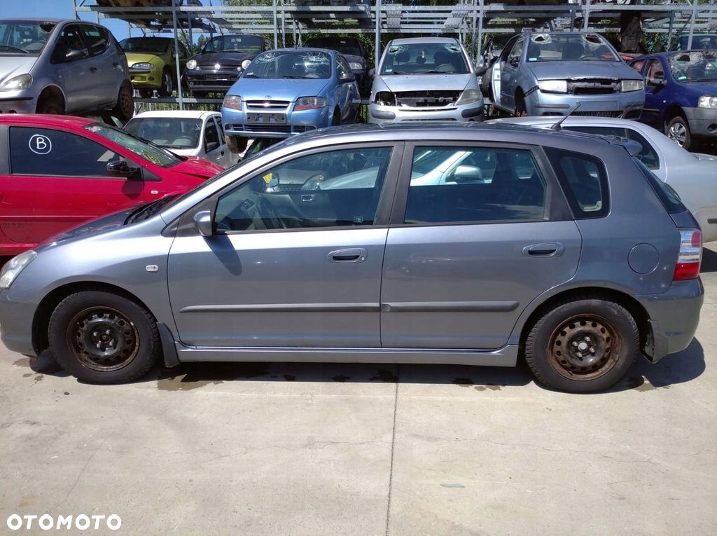 HONDA CIVIC 7 VII EU7 1.4 iS D14Z6 RURA WYDECH TŁUMIK KOŃCOWY ŚRODKOWY KPL - 12