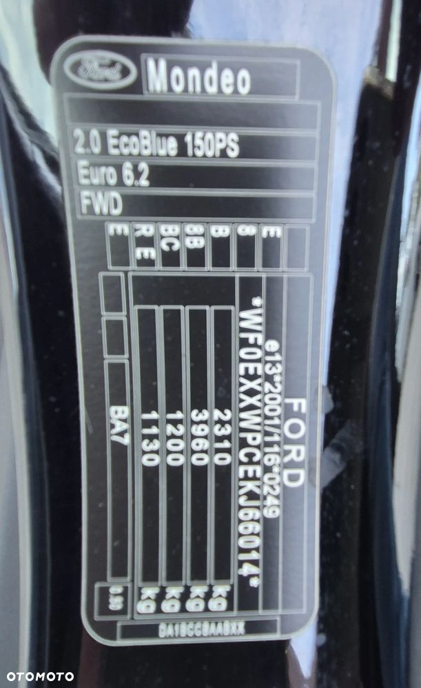 Ford Mondeo 2.0 EcoBlue Trend - 14