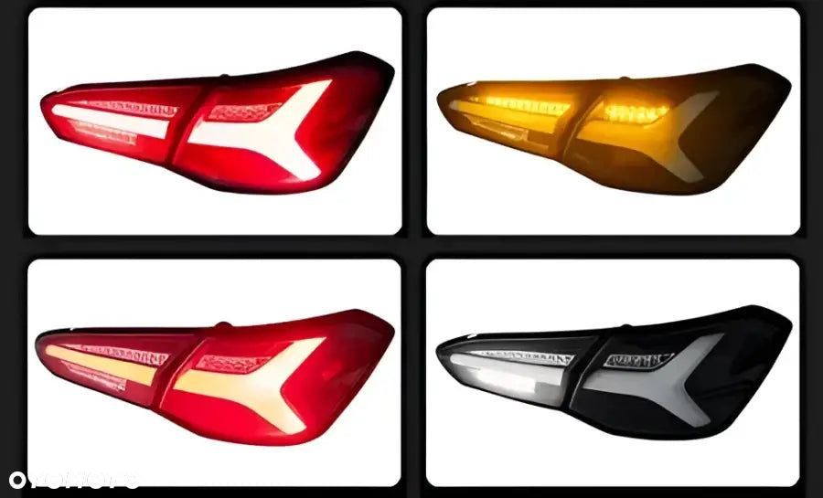 Ford Focus 2019–2023 Lampy Tylne LED DRL Kierunkowskaz Stop Cofanie Komplet - 4