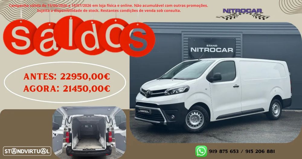 Toyota PROACE 2.0 D-4D L2 H1 C/ AC + EXTRAS - 2