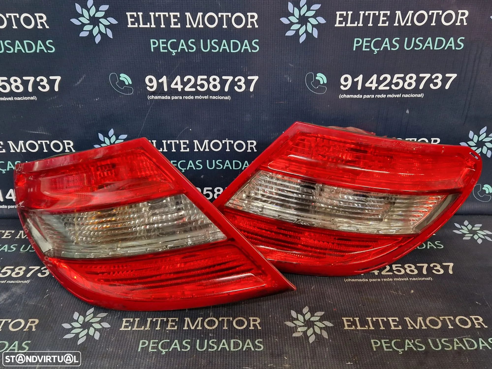 Farolins usados MERCEDES CLASSE C W204 SEDAN CARRO farolim esquerdo direito - 1