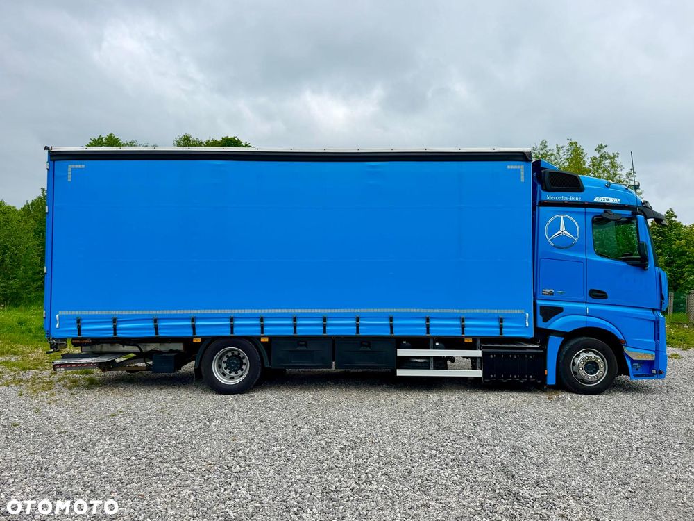 Mercedes-Benz ACTROS 1833 / FIRANKA / WINDA / NOWY TACHOGRAF G2V2 / 19PALET / 8TON ŁADOWNOŚCI / AUTOMAT / DUŻY SILNIK  / SYPIALKA / SERWISOWANY / 2018 / JAK NOWY  / - 7
