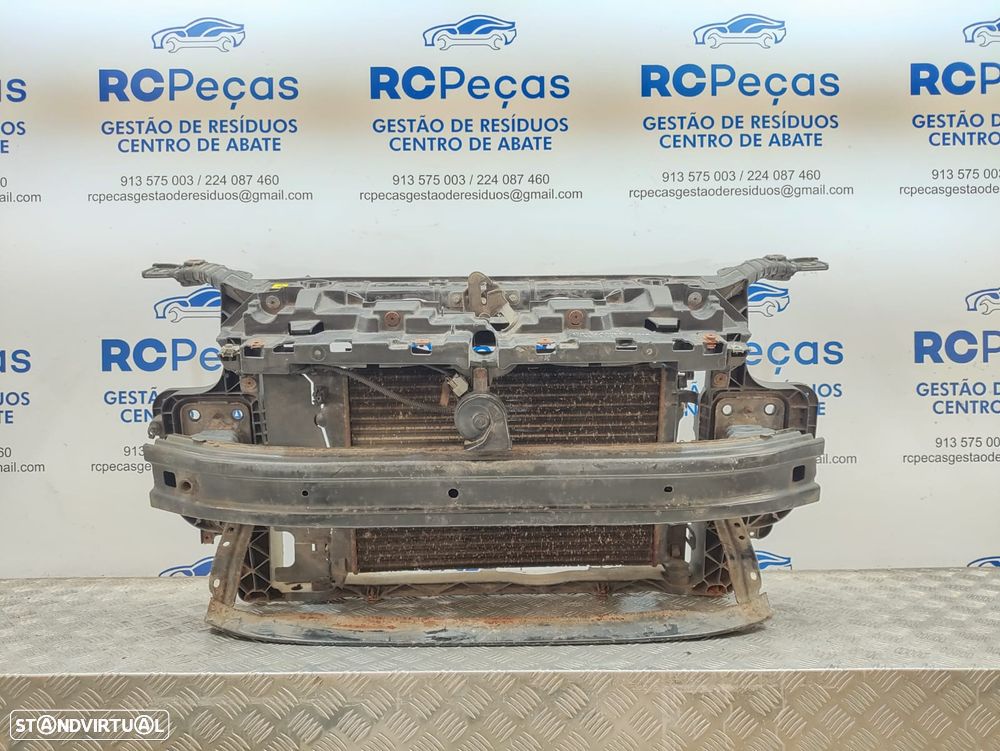 Frente Fibra Completa Radiador Termoventilador Reforço Fiat Grand Punto 199 Gasolina Original