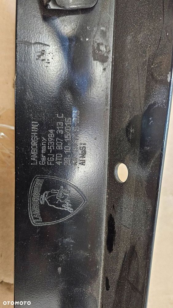 belka zderzaka tył tylna lamborghini huracan 4t0807313c - 14