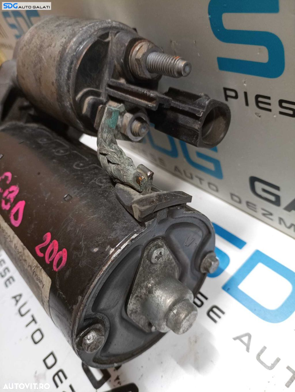 Electromotor cu 11 Dinti Volkswagen Golf 6 1.6 TDI CAY CAYB CAYC 2008 - 2014 Cod 02Z911023N 0001123028 [M7209] - 7