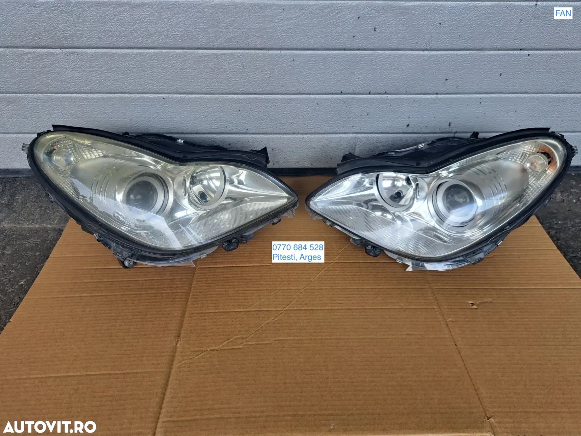 Far stanga dreapta Xenon Modul Xenon Balast Spalator far stanga dreapta originale Mercedes CLS W219 - 1