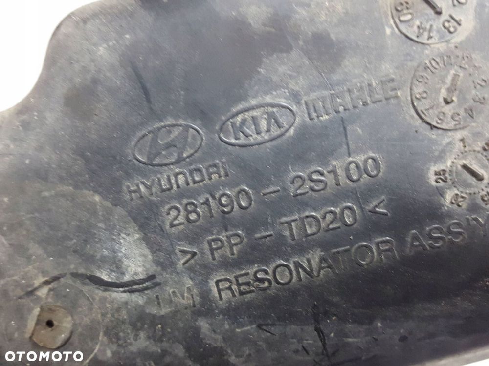KIA SPORTAGE 3 III 10-15r 1.6 GDI REZONATOR POWIETRZA 28190-2S100 - 4