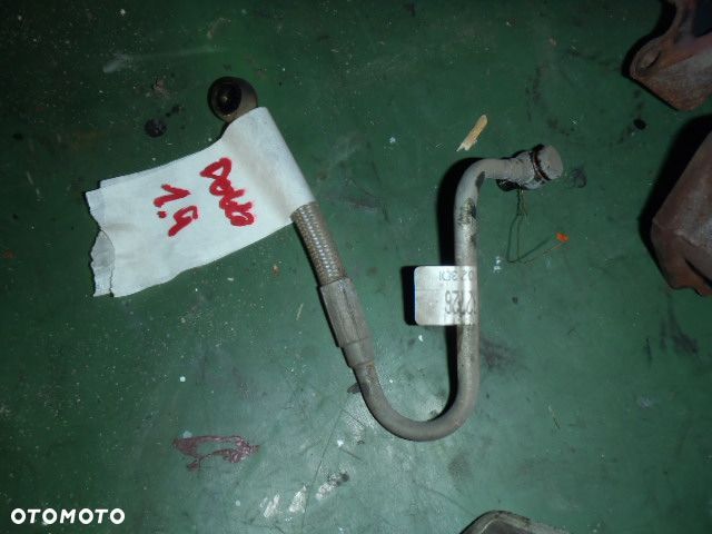 kolektor wydechowy rurka ścieku osłona oleju alfa 147 156 fiat doblo punto stilo 1.9 - 3