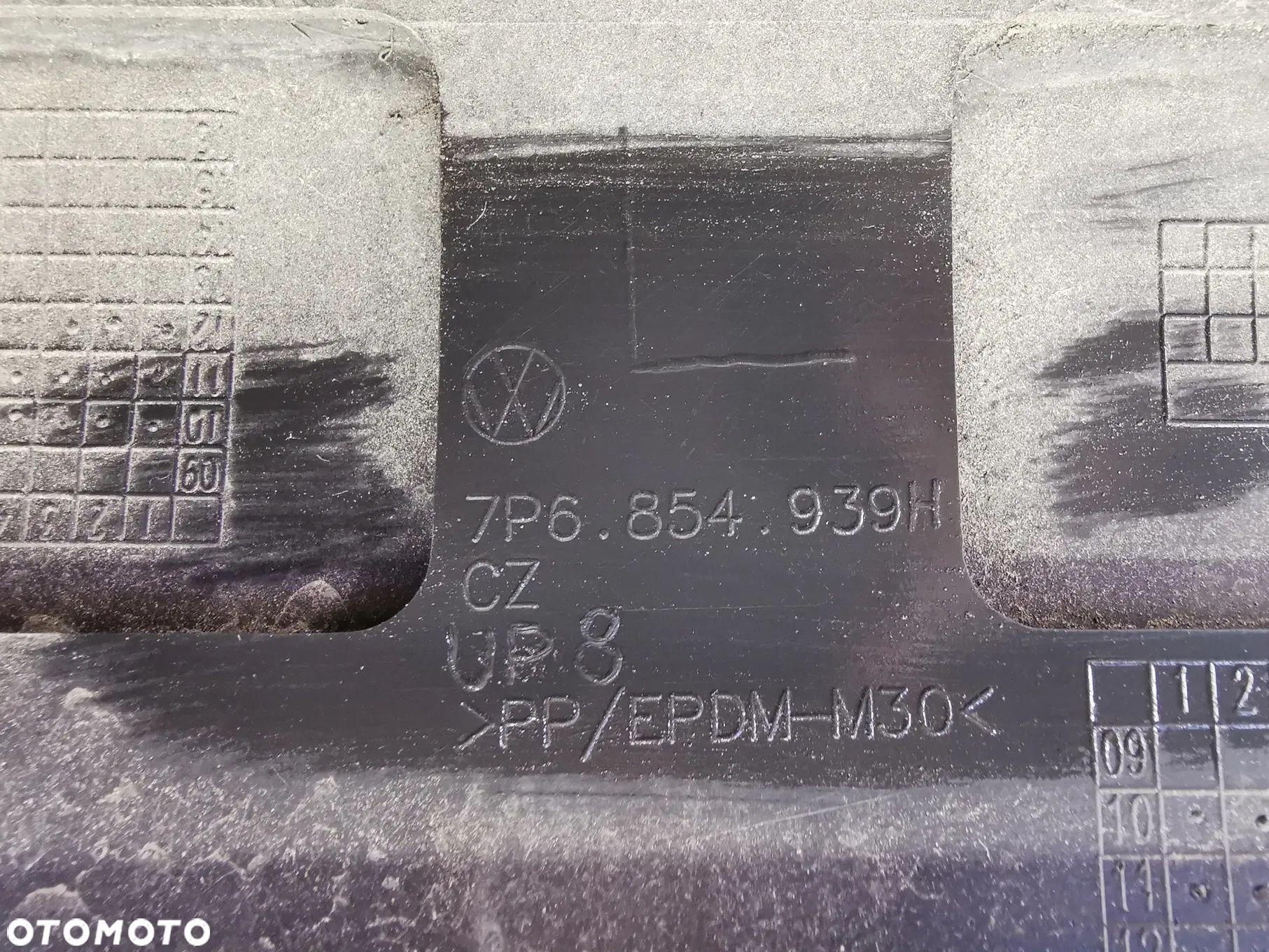 VW TOUAREG 7P 10-18R LISTWA OZDOBNA DRZWI CHROM PRZOD LEWA 7P6854939 H - 4