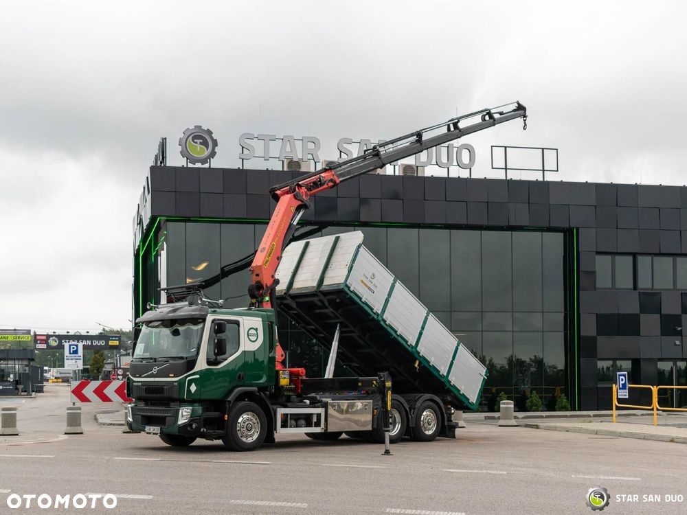 Volvo FE 320 6x2 PALFINGER PK 22002 EH HDS Żuraw Wywrotka - 8