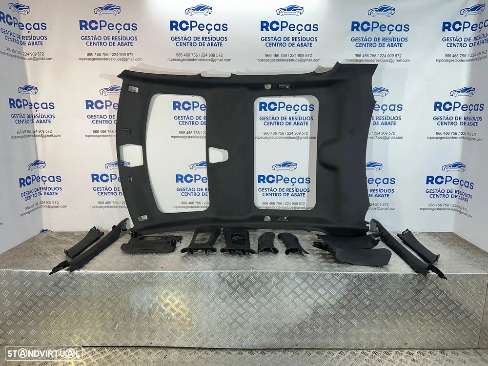 .Conjunto Interior Tecto Cúpula Preto Original PSA Citroen DS DS5 Chic 2011 - 2018 - 1