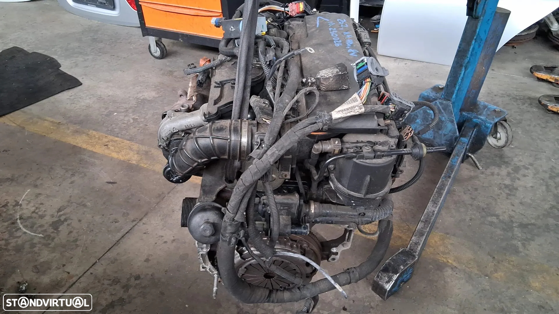 Motor PSA 1.4 HDI 8HZ com injeção - 2