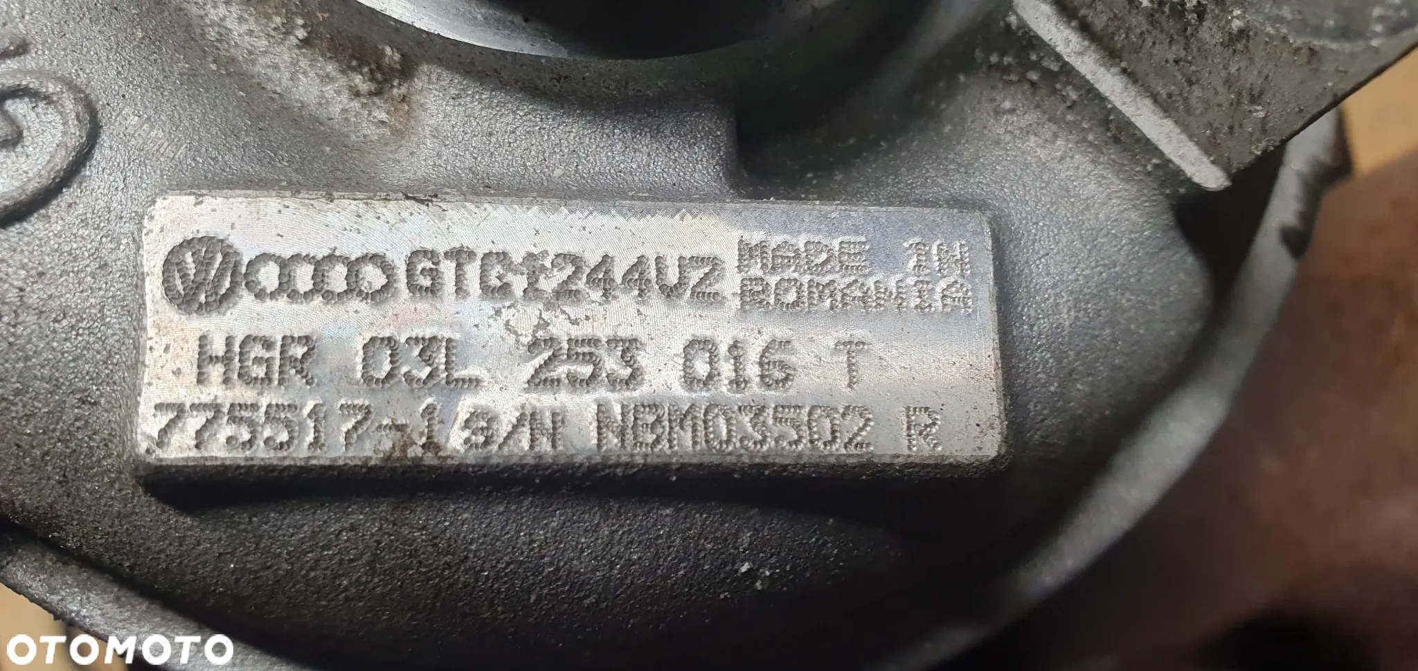 Turbina turbosprężarka VW Golf VI 6 Plus 1.6 TDI 03L253016T - 8