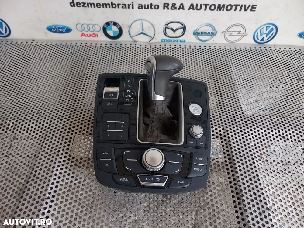 Consola MMI 3G+ Audi A6 4G C7 A7 An 2012-2013-2014-2015-2016-2017-2018 Volan Stanga Cod 4GB - 1