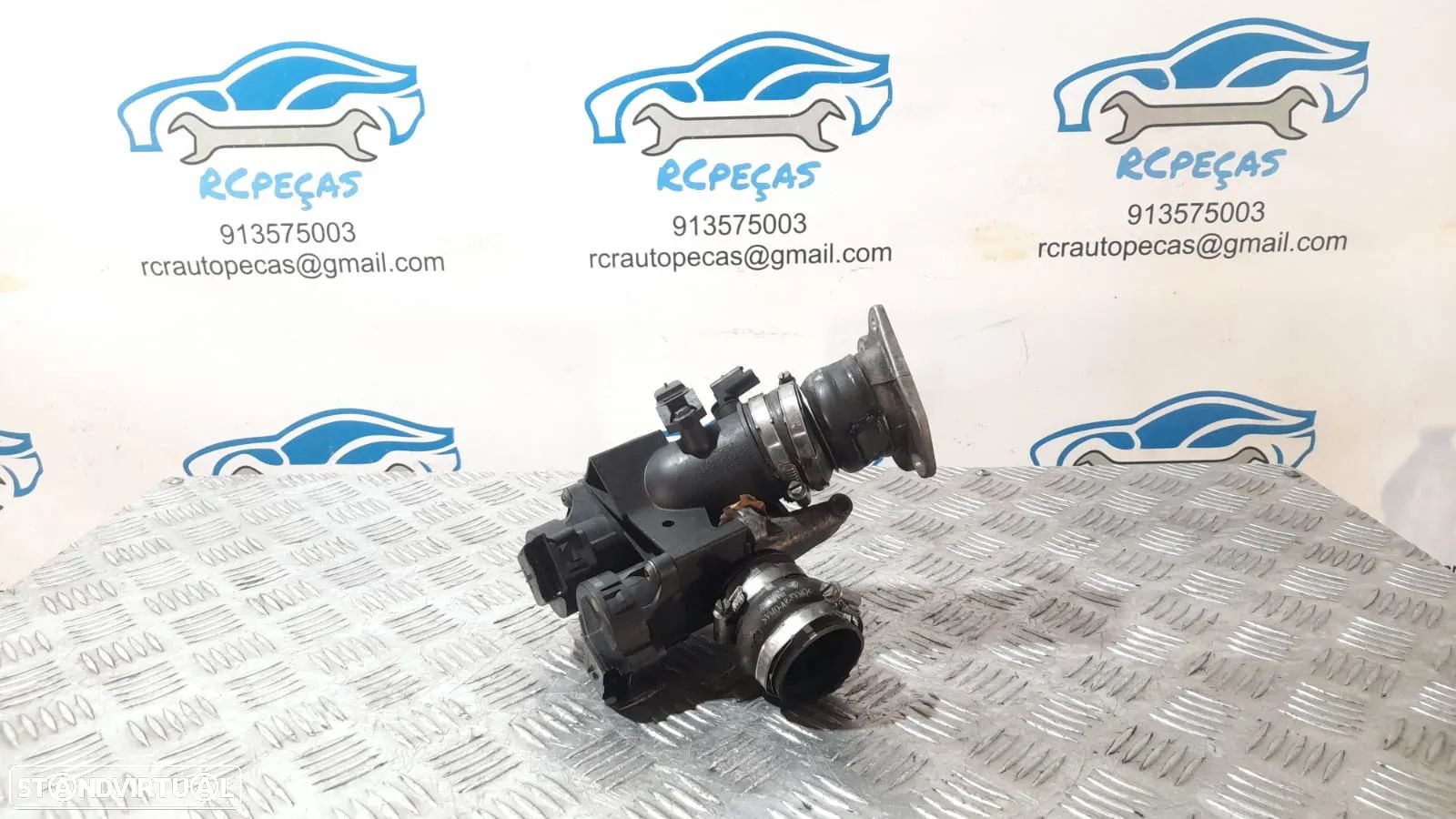 CORPO BORBOLETA VALVULA EGR MINI COOPER R56 1.6D 16V 109CV 9HZ 9655971880 CLUBMAN R55 CABRIO R57 - 1