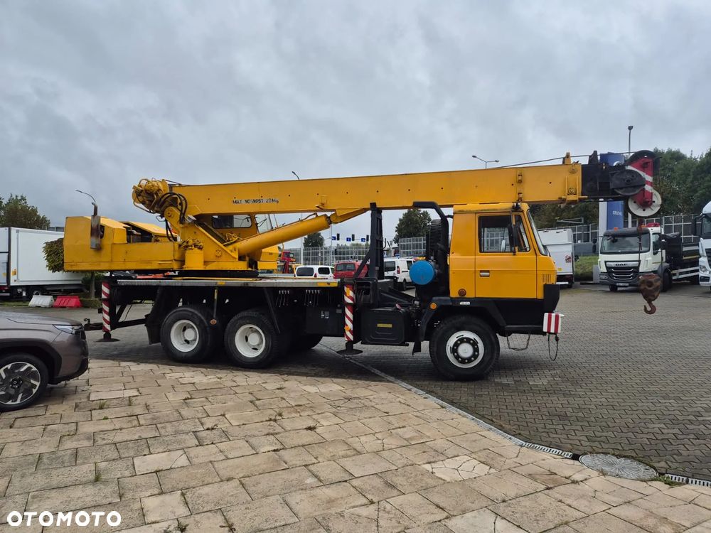 Tatra T815 6X6 / DZWIG 20 TON / 1 WŁ / SPRAWNY / POLSKA ZABUDOWA BUMAR / ŻURAW - 6