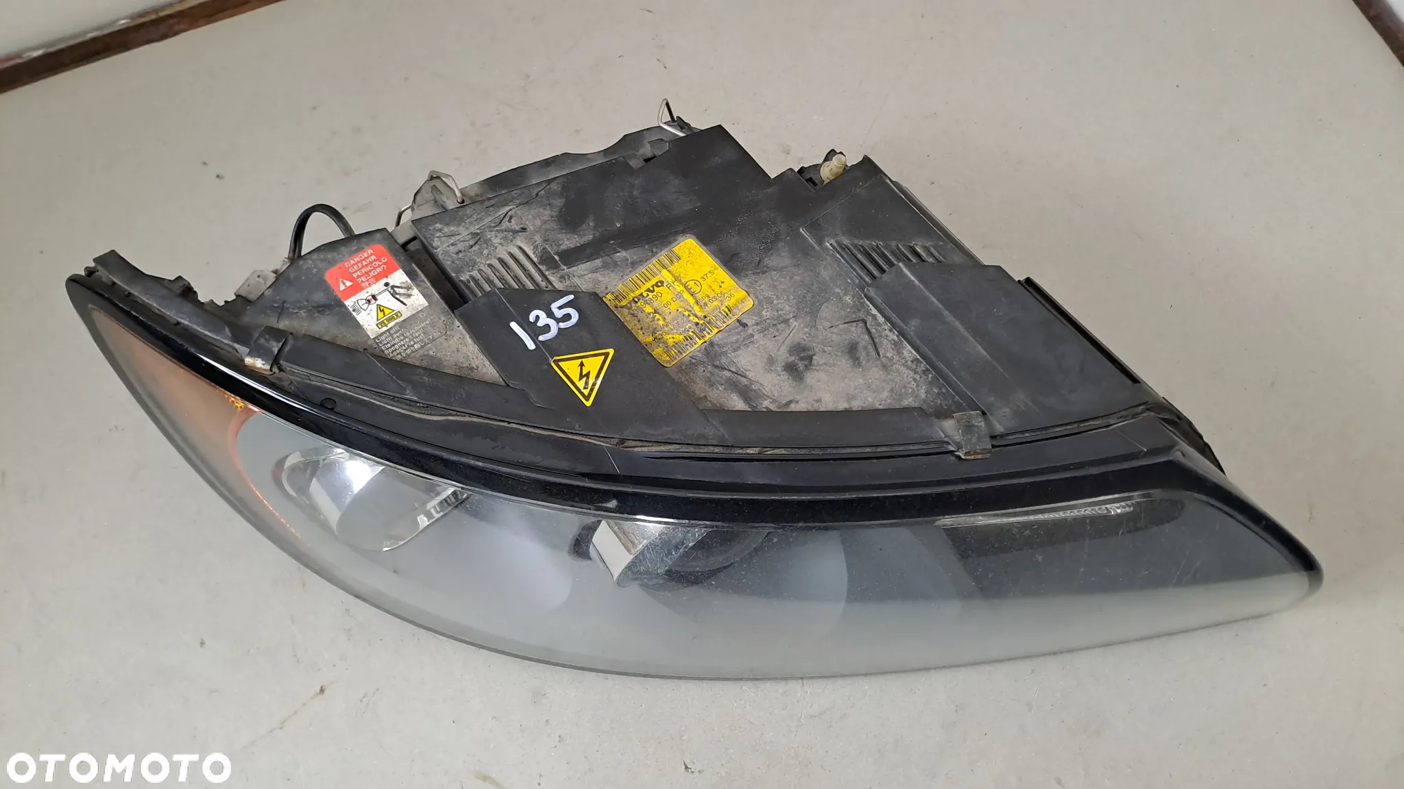 VOLVO S40 V50 04-07 LAMPA PRAWA PRZÓD XENON 30698890 EU - 8