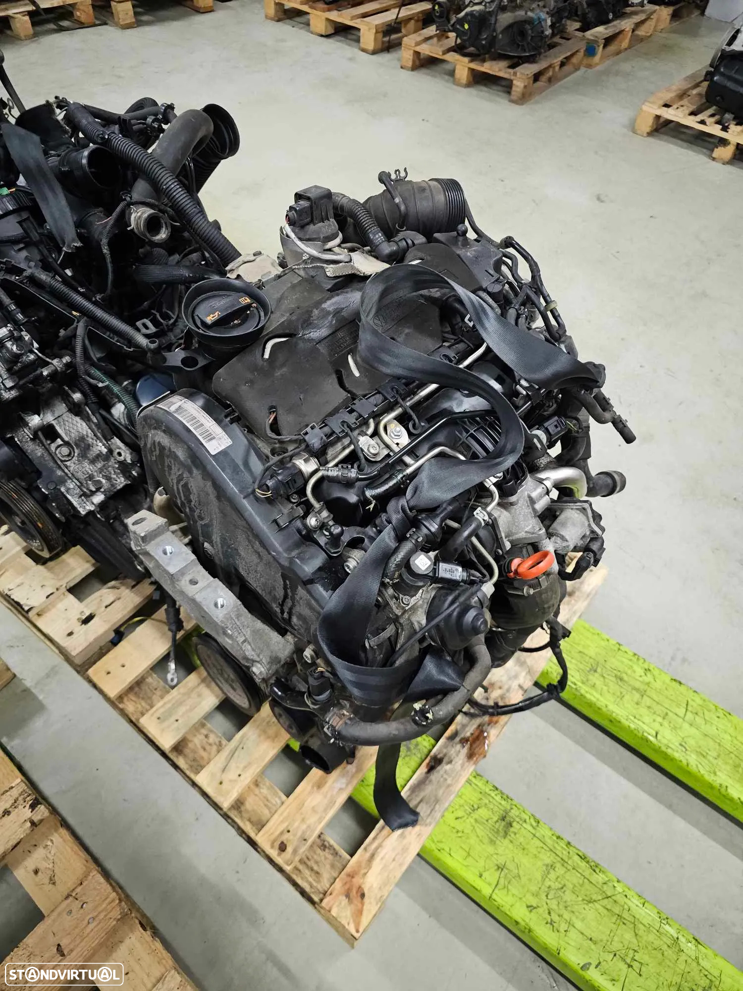 Motor Volkswagen Golf 6 2.0 TDI 2010 , ref CBD - 2