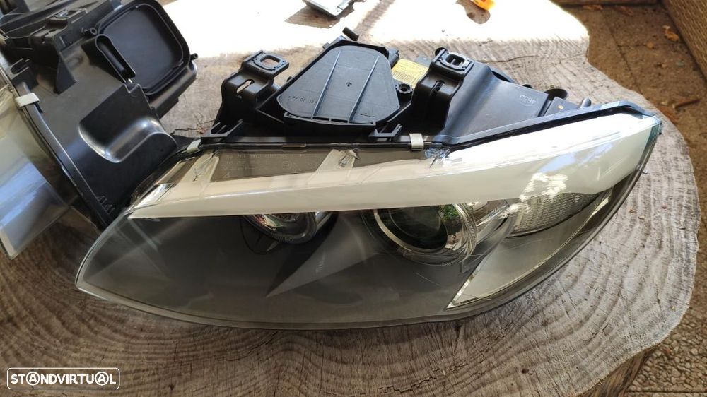 conjunto de faróis bi-xenon Direcionais BMW E92 facelift - 6