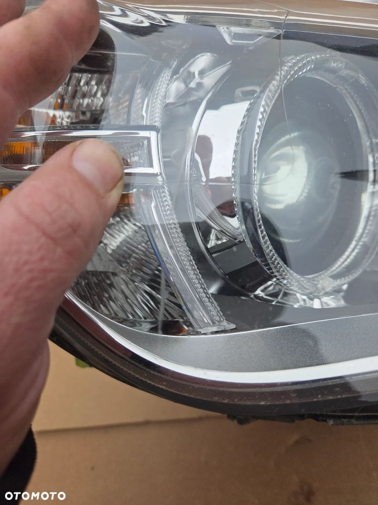 Lampa przednia prawa BMW X1 X-1 I E84 Lift LCI Xenon Led 7290240 63117290240 Reflektor prawy przód przedni BMW X-1 E84 Lci - 15