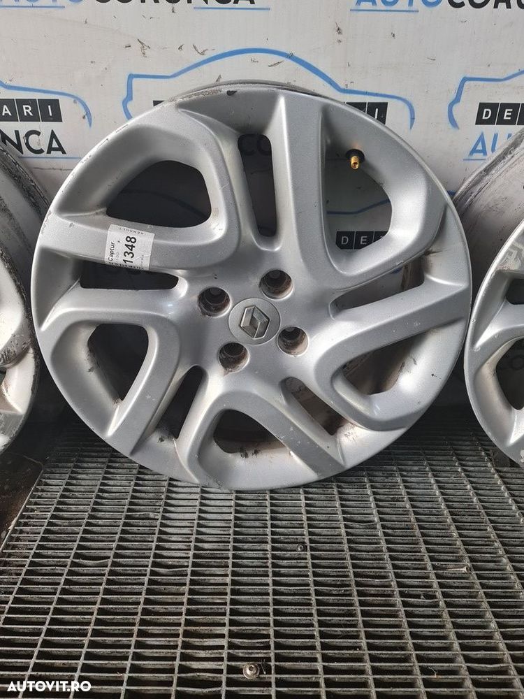 Jante aliaj Renault Captur 2013 - 2017 (1348) R17 R17 4*100 Nu se vede codul - 3