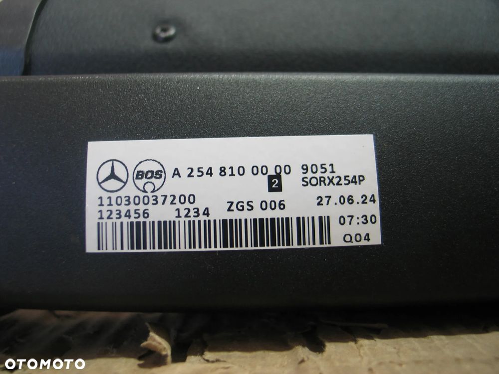 Roleta bagaznika mercedes GLC W254 X254 22r- A2548100000 - 11