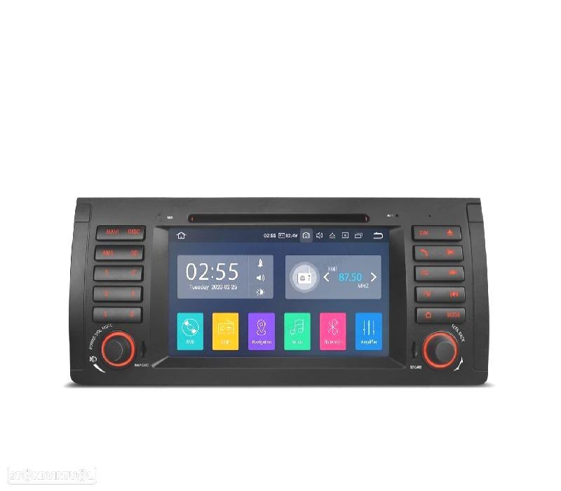 AUTO RADIO GPS ANDROID 11 PARA BMW X5 E53 99-03 7" - 3