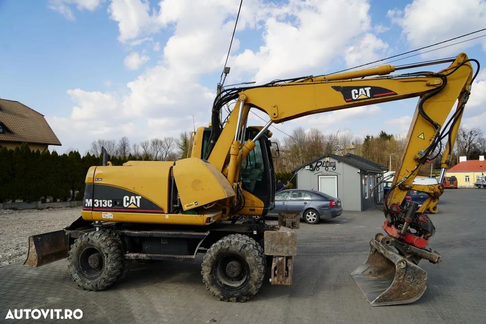Cat M313C / EXCAVATOR PE ROȚI / CU ÎNCLINARE PIVOTANTĂ - 7