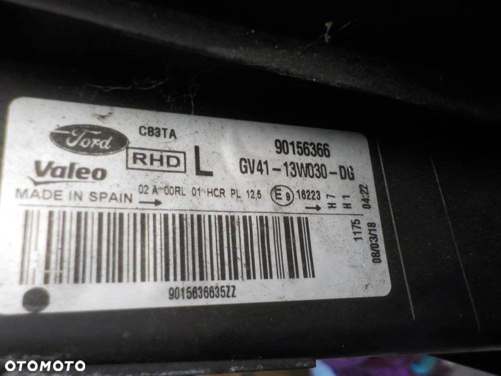 FORD KUGA MK2 LAMPA LEWA PRZÓD PRZEDNIA WERSJA ANGIELSKA GV41-13W030-DG - 3