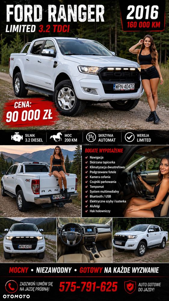 Ford Ranger Autm Limited - 2