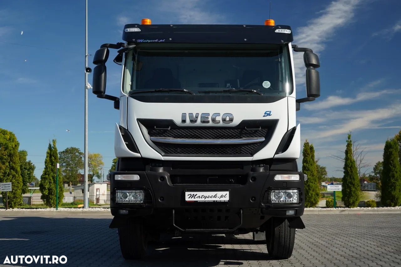 Iveco 400 SL X-WAY STRALIS / 8X4 / BETONIERĂ / IMER / ANVELOPE 100% / JANTE DIN ALIAJ / - 10