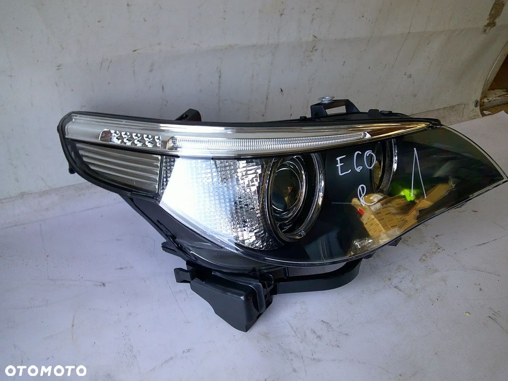 bmw 5 e60 lampa xenon przód prawa przednia nowa - 4