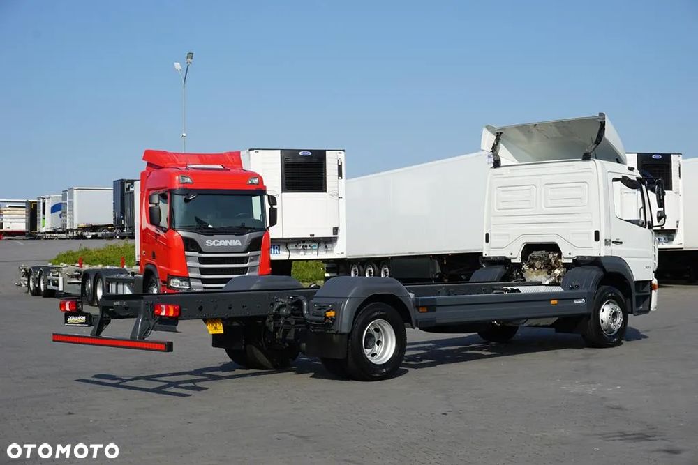 Mercedes-Benz ATEGO / 1523 / ACC / EURO 6 / PODWOZIE DO ZABUDOWY / DŁ. 6,75 M - 6