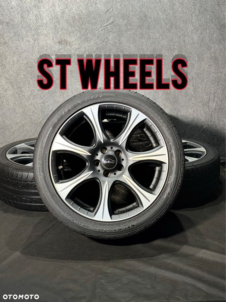Alufelgi 5x100 17 cali 7.5J ET35 seat leon skoda rapid fabia scala - 1