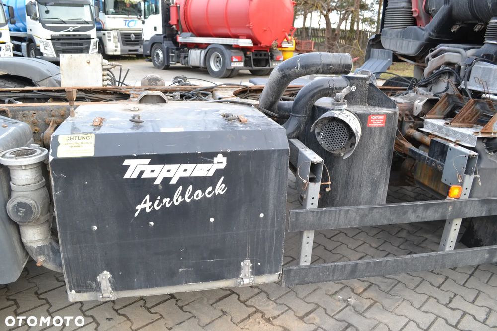 TROPPER KOMPRESOR POMPY WYDMUCHU MATERIAŁÓW SYPKICH PASZY PELLETU